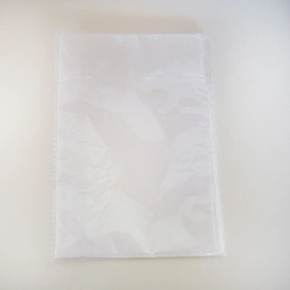 4/$20 - Set of 2 White Pillow Cases / 45 cm x 45 cm